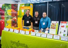 Two times Syngenta on the show, but as you can see Hans van Haeff, Cameron Lyons and Jose Luis are the vegetable experts.