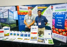 Trevor Brooks and Johny Shajahan with Maxstim Products
