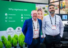 Martin Jensen and Frans Addas with Mprise Agriware