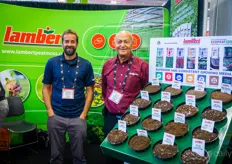 Frederic Gagnon and Michel Morin with Lambert Peat Moss