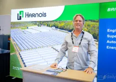 Robert Chave with Harnois Greenhouses, specializing in manufacturing commercial plastic greenhouses and fabric storage buildings.