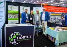Riad Benmegri, Walt Cherneski, Ludo van Boxem and Frank Combee with Hortus Supplies International
