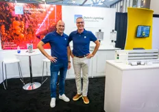 Robert Jansen and Denis Dullemans, who just joined Dutch Lighting Innovations