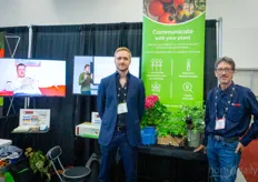 Benoit St-Laurent with Gmabe, providing several international solutions for the greenhouse industry, including the 2Grow products represented by Frederic Bodin