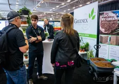 Kristian Damsted with Greenex. The company represents several breeders and offers cuttings and young plants, half and finished products
