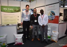 The team of Manuchar Agro/ "a market leader of water soluble fertilizers." They distribute their product to more than 30 countries worldwide including Kenya, Ethiopia, Colombia and Ecuador.