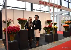 Elseba Nella and Catherine Njambi of Zeeflora Limited, growing roses and Spray roses in Kenya. They recently started shipping roses via sea.