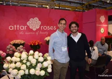 Miguel Hernandez and Felipe Salcedo of Attar Roses, a grower of standard roses in Ecuador. “ we are the only FSI-compliant farm in Ecuador.”