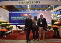 The team of Kreative Roses, the agent of Kordes Roses in Kenya.