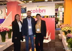 The team of Colibri Flowers, a Colombian grower of carnations.