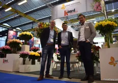 The team of Könst Alstroemeria in the combined booth with United Selections.
