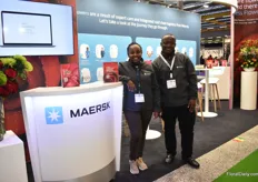 Jackline Gatutha and James Mwangi of Maersk.
