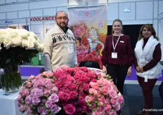 The team of Merizalde & Ramirez, growing roses in Ecuador and export Russia , USA, Europe