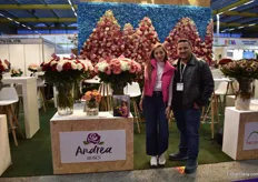 Andrea Jaramoillo and Juan Carlos Houdek of Andrearoses from Ecuador.