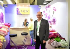 Mauricio Briceno of Turflor. Around 8 percent of their production is going to Russia. At the show, they presented new barbatus of Selecta one and according to Briceno, the reactions from the Russian customers are positive. “There seems to be a trend towards smaller headed flowers in larger bunches.” Currently, Turflor is expanding their farm in Colombia, more on this later in FloralDaily.
