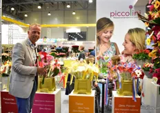 Marcel van de Vende of Florist Breeding presenting Piccolini
