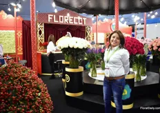 Paola Pastos of Ecuadorian rose farm Florecot. 