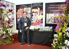 Mario Fernando Ponton of orchid nursery Ecuagenera Cia. 