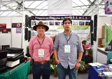 Federico Martinez Martinez and Ricardo Mendoza Fragoso of Plantulas de Tetela. They grow seedlings in Cuernavaca Morelos, Mexico. 