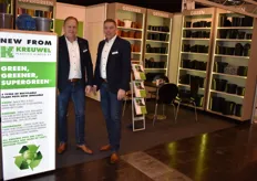 Stefan Lohuis and Ronald Nijenhuis presented the Green, Greener, Supergreen concept of Kreuwel Plastics.