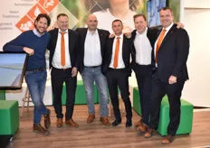 Here we have the whole team from Ridder, Boy de Nijs, Rob Veenstra, Jose Carretero, Andrei Chabaline, Daan Schwalbe and Johan van Erven.