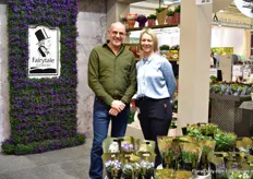 Rober Bijwaard and Karen Magrethe Schnor of Gartneriet PKM, Danish largest campanula growers of Denmark.