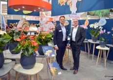 Johan van Vliet and Frank Verhoogt of Anthura, winner of the Dutch Horticulture Entrepreneur Prize