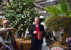 Paolo Zacchera of Campagnia del Lagowho mainly grows azaleas and camelias on 30ha near Lago Maggiore. They mainly export to Germany and other German speaking countries. More on this later on FloralDaily.