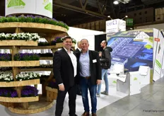 Gasa is present at the Myplant & Garden since the very beginning (5 years ago). On the picture; Pantaleone Poul Fraulo and Claes Bastrup (of PKM). According to Fraulo, their campanula’s is their nr. 1 product in Italy and for 8 March, they sell a lot as it combines well with the Mimosa, a traditional gift.