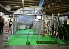 Also Terranova was again present with their typical greenhouse booth.