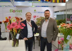 Martijn Bezemer is from HilverdaKooij and Stein Schouten from Florist Holland. Either they or the signs should swap, however this goes to say the merger between the two companies is taking shape.