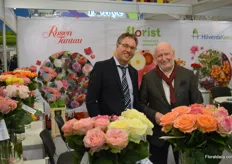 Klaus Wolf, Rosen Tantau and Anatoli Brjuhins, agent for Tantau and Florist Holland in different countries including Ukraine