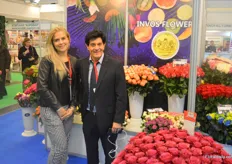 Irina Brusova and Oscar Wild, Invos Flower, a flower trade company bringing, among others, Ukrainians flowers from Colombia, Ecuador and Kenya