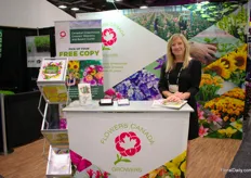 Rachell Pruss of Flowers of Canada. According to her, the Canadian growers are doing well, growing every year.