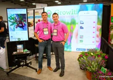 Seth Reed and Mason Day of GrowIt!. Currently, this app has a member group of 850,000 people. It took them some time to reach it, but they can now pull out actual insights from this group. These consumer information will benefit the industry, from breeder, grower to retailer. Next to insight it also enables them to forecast trends.