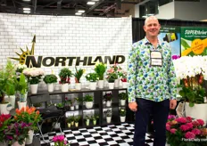 John van der Wal with Northland Floral, from Canada.