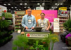 Ben and Antoinette Langeveld with Netherland Bulb Company. For nearly 40 years, they supply the US market with bulbs and perennials from the Netherlands.