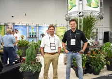 Joris Zeijlmaker and Johan Kok of Heritage Greenhouse, a plug producer and Battlefield Farms is the wholesale company.