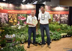 Mark Huber and Rich Poulin of The Perennial Farm presenting Deerleerious, a concept that has been introduced several years ago and is still increasing in popularity. The concept contains plants that – in certain degrees – deer do not like.
