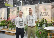 Jeff Pipp and Paul Koutz with Spring Meadow.