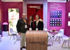 The team of Vermeille, a preserved flowers producer that is part of Benchmark.