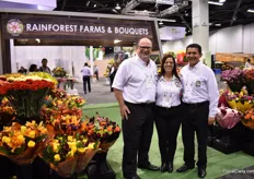 The team of Rainforest Farms and Bouquets.