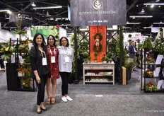 The ladies of Sutton Ferneries. They produce fresh cut greenery and pre-made floral greens products in Florida and supply them to supermarkets across the US. They also have also facility in Miami for making the bouquets and the pre-made floral greens products.