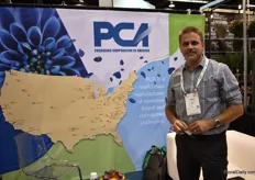 Albert Garcia of currugated packaging company PCA. They have over 100 locations in the US. 