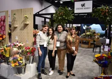 The ladies of Sunshine Bouquet. This company began as a small, family-run flower shop in the basement of a central New Jersey home in 1971. After opening their first office in Dayton, NJ, they grew rapidly. Then, they opened their branch in Miami in 1993 and not long after the first international facility in Bogota, Colombia, which accelerated and made the the transportation of the flowers into the United States more efficient. 