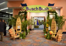 Entrance to the Beach Bash reception.