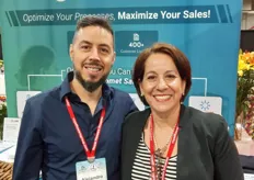 Komet Sales Alejandro Perez and Lourdes Reyes from BloomyPro are proudly introducing the BloomyPro software to the US market.