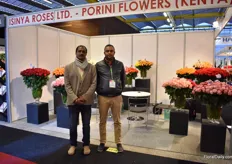 Ananth Kumar and Yash Rajesh Dave of Isinya Roses - Porini Flowers, this Kenyan farm is big in Reds and are mainly growing Rhodos and Everred.