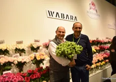 Do you remember this variety? At the FlowersExpo in Moscow, in September 2019, Jose Azout (left) was still not sure if he wanted to introduce this variety. Now, he decided to do it and named it Princess Midori, which means Green. (All Princess roses have a female name and this name has a meaning).