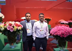 Paul Soji and Suijit Govindan of Hansa Flowers. This Ethiopian farm is becoming part of Black Tulip Ethiopia.